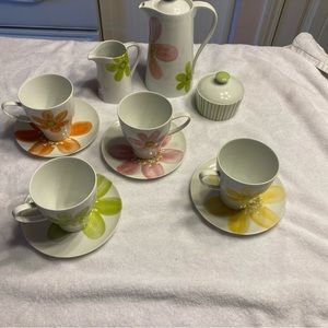 Mikasa tea set Spring Flowers